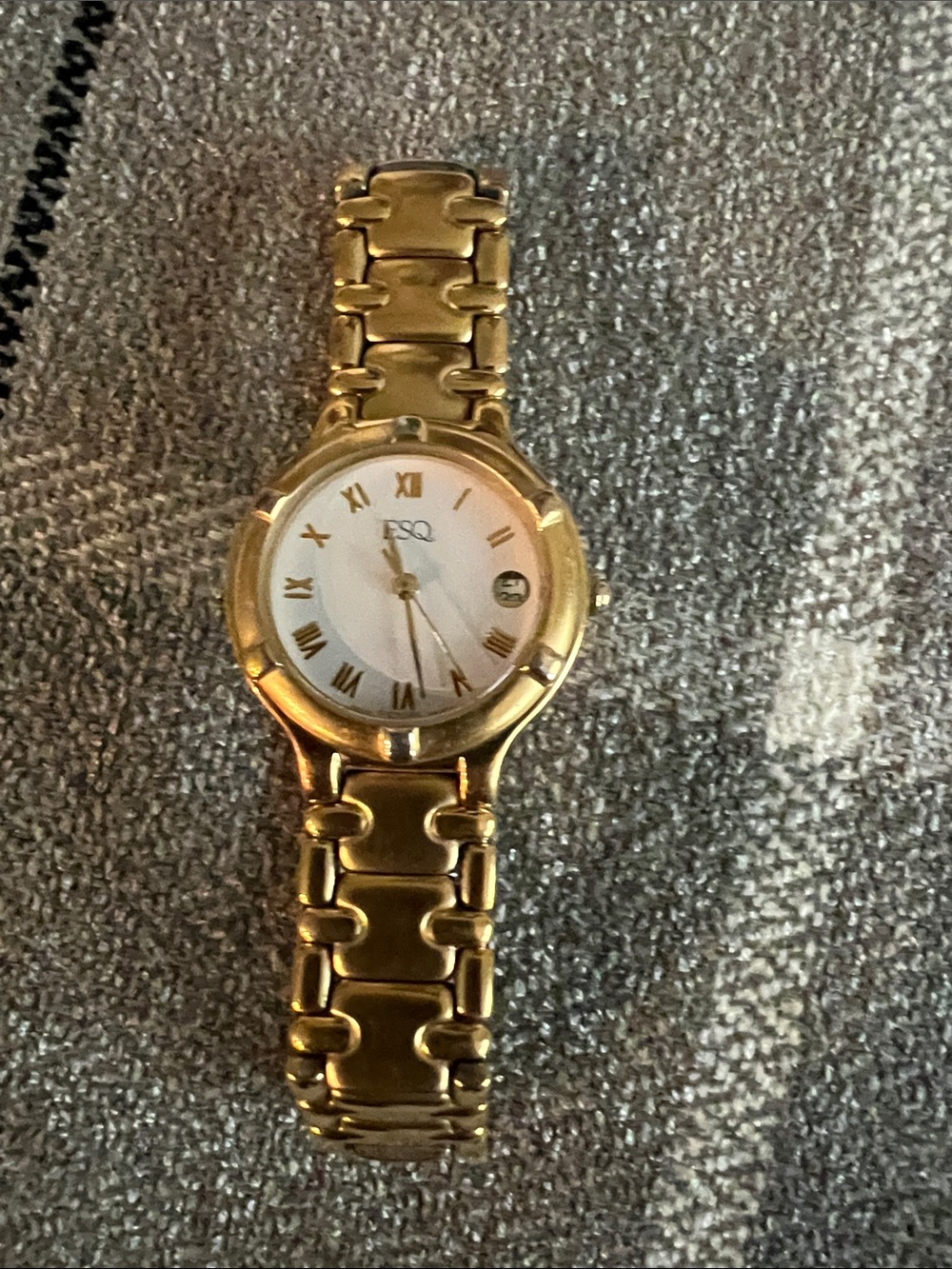 ESQ Women's Gold-Tone Bracelet Watch - Classic Roman Dial